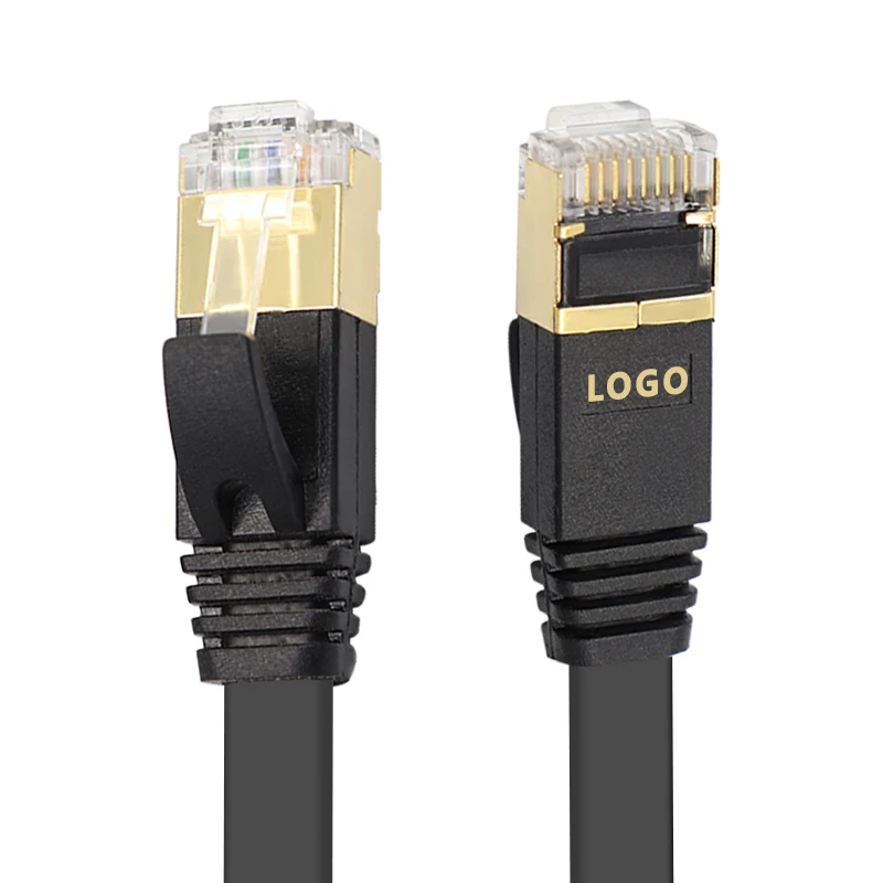 0.5-30M-Cat7-Ethernet-Network-Cable-FTP-RJ45-Patch-Cord-Flat-Cable-for-Communication