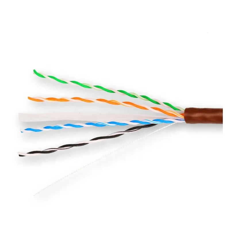 0.52mm-0.57mm-Copper-Conductor-305m-Box-Cat-6-Utp-500-Mhz-Communication-Cable