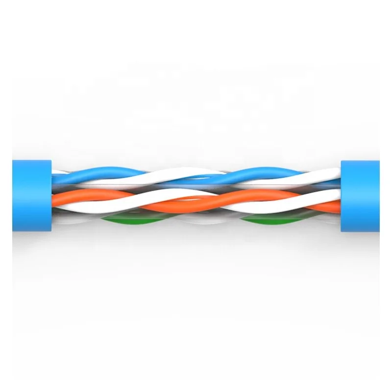 0.52mm-0.57mm-Thick-Cat-6-UTP-Cable-with-500-MHz-305m-Box-Copper-Conductor-for-Communication
