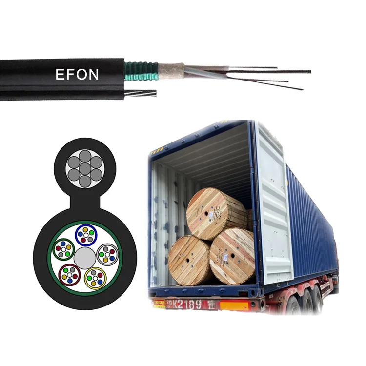 1-2-4-6-8-12-24-48-96-Core-Fibre-Optic-Cables-Self-supporting-Armored-Figure-8-Outdoor-FTTH-Optical-Fiber-Drop-Cable-for-Aerial
