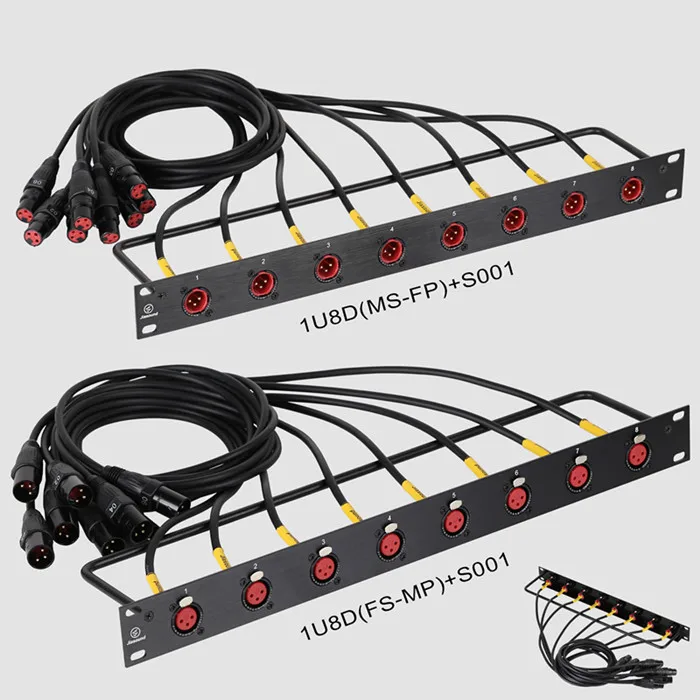 1-Meter-2-1.5m-8-Ways-Audio-Video-Equipment-XLR-Male-Female-3-Pin-Audio-Microphone-Cable-Signal-Connector