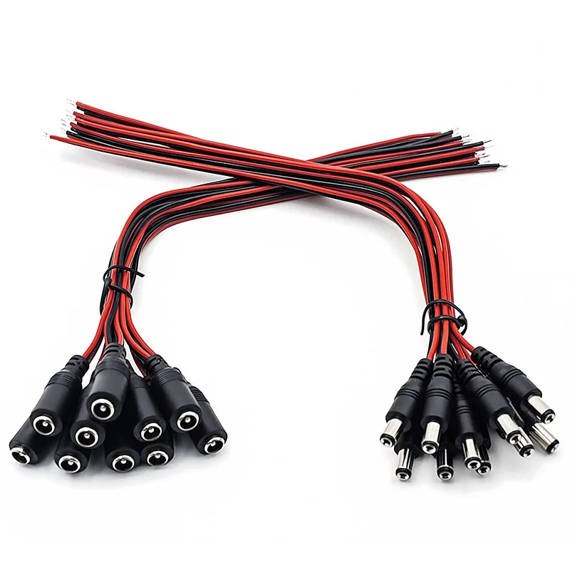 1-Meter-Pure-Copper-DC-Power-Connector-Cable-5521-5525-12V-Power-Cord-Power-Supply-Line-DC-Charging-Line-2A