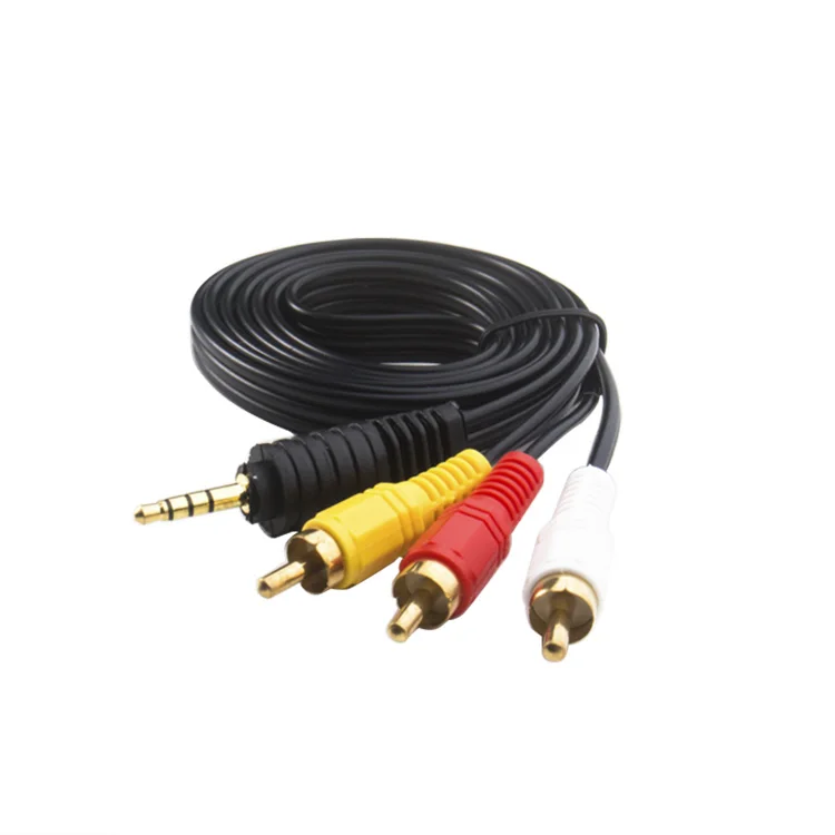 1.4M-3.5MM-to-3RCA-AV-Audio-Video-Output-Cable-AUX-RCA-Cable-Male-Plug-AUX-Cable-Cord-for-Speakers-HDTV
