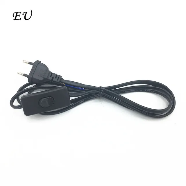 1.5M-Ac-Extension-220V-8-Feet-Power-Cable-Pure-Copper-Silver-Plated-2-Prong-Female-Power-Cord