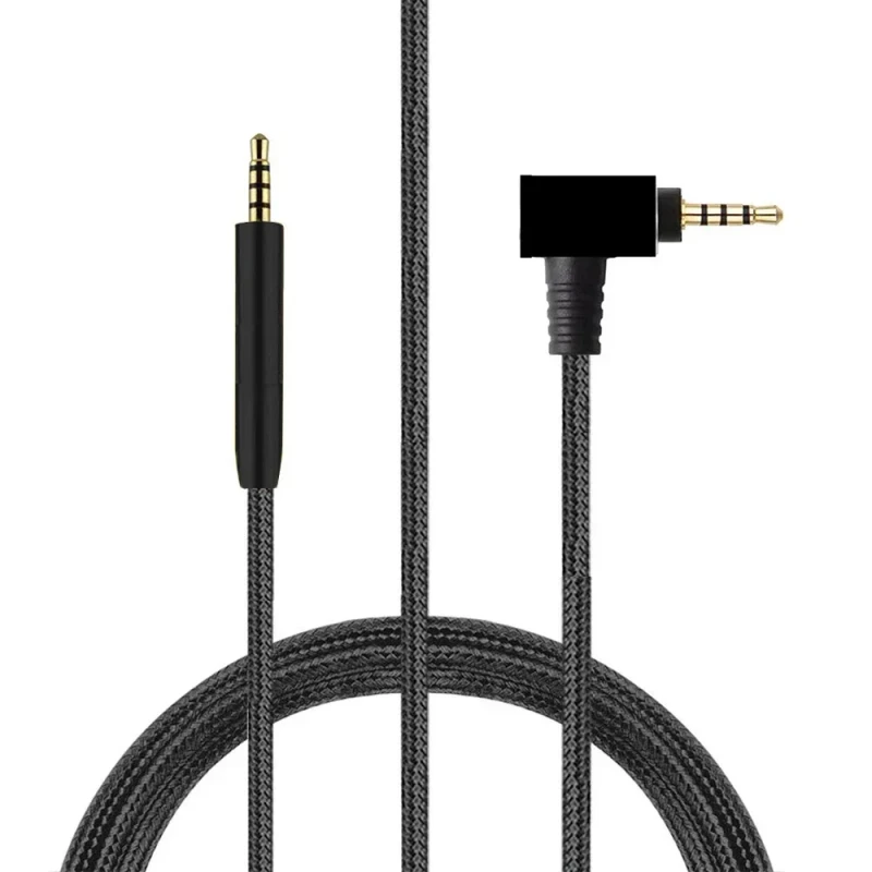 1.5M-Gold-Plated-Conductor-Non-Shielded-Nylon-Braided-Audio-Video-Cable-for-QC45-QC35-NC700-Headphones-Balanced-Cable