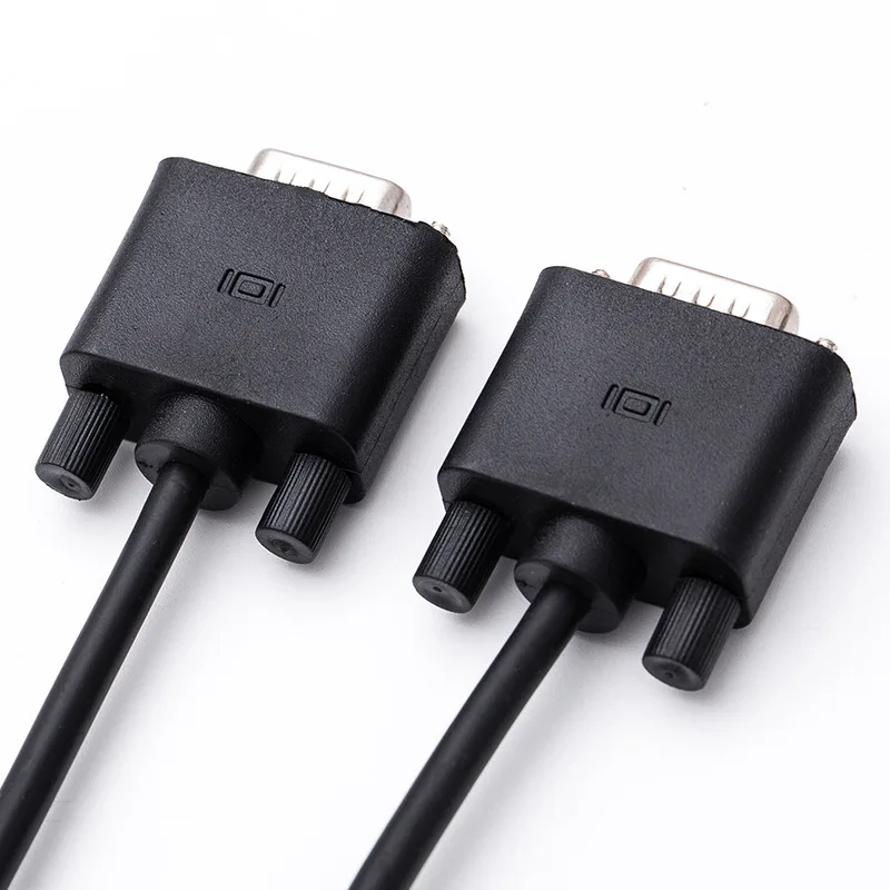 1.5M-Nickel-Plated-45-VGA-Connector-Cable-Computer-Audio-Video-Cable