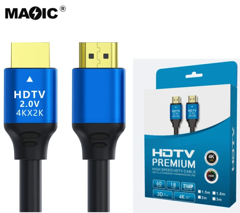 1.5m-3m-5m-10m-15m-20m-HDMI-2.0-Version-Audio-Video-Cable-Gold-Plated-18Gbps-Support-Dynamic-HDR-TDR-Test-4K-60Hz-HDMI-Cable