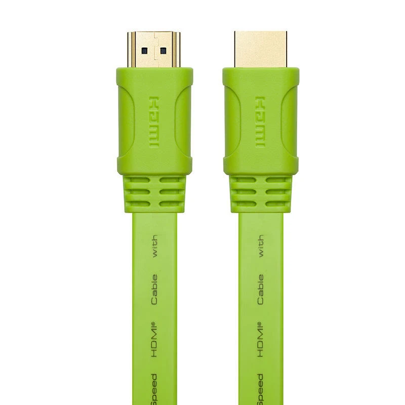 1.5m-Gold-Plated-2.0-HDMI-Cable-4K-3D-High-Speed-Green-with-Ethernet