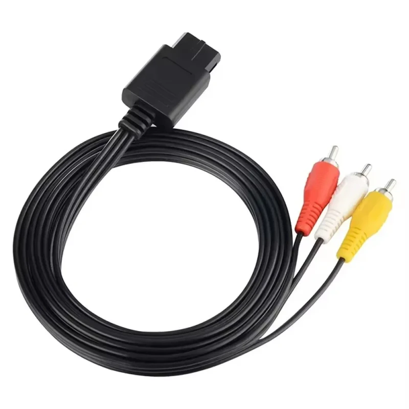 1.8M-AV-Audio-Video-Cable-for-Nintendo-N64-TV-RCA-Composite-Cable-Adapter-Connector