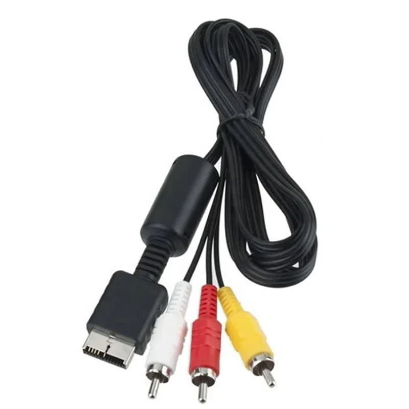 1.8M-Audio-Video-AV-Cable-Cord-Wire-to-3-RCA-TV-Lead-for-PlayStation-PS2-PS3-Console