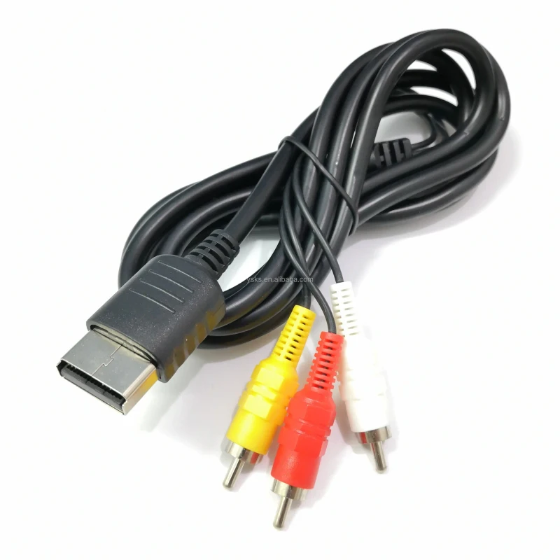 1.8M-Audio-Video-AV-Cable-for-Sega-Dreamcast-RCA-DC-128-AV-Cable-Classic-TV-Cord