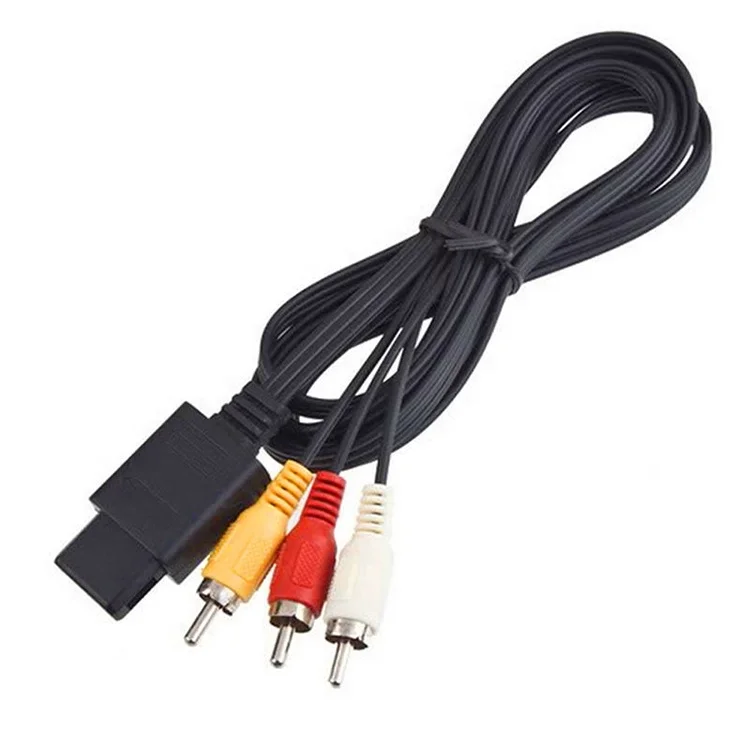 1.8M-Audio-Video-AV-Cable-to-RCA-for-Nintendo-64-Super-Nintendo-GameCube-SNES-Accessory