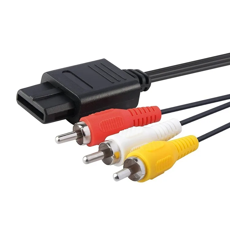 1.8M-N64AV-Audio-Video-Cable-Cord-for-Nintendo-N64AV-Gamecube-AV-Audio-Output