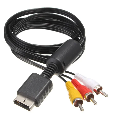 1.8M-PS2-AV-Cable-Line-Audio-Video-Component-Cables-Cord-Wire-3-RCA-TV-Lead-for-PS1-PS2-PS3-Game-Console-AV-Cable