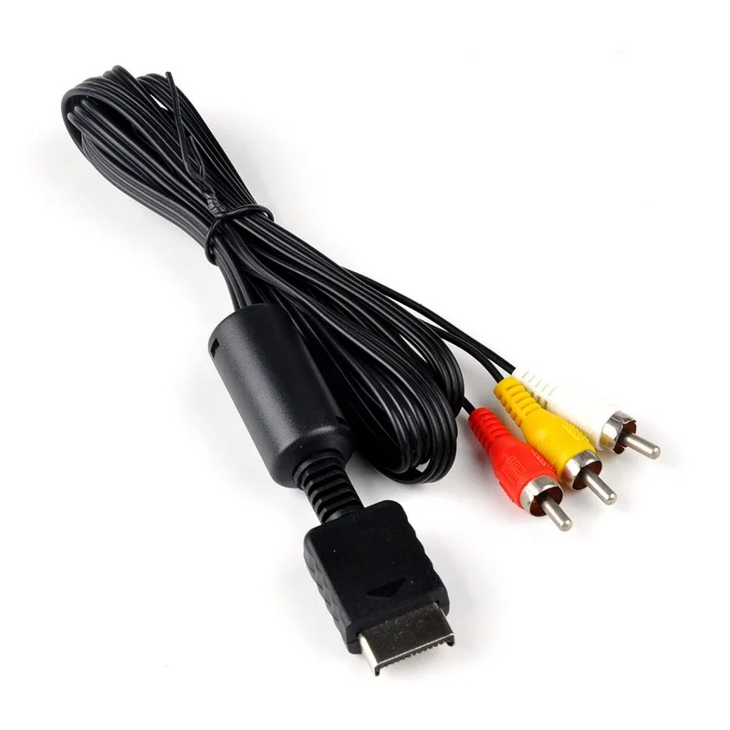 1.8M-for-PS2-AV-Audio-Video-RCA-Cable-Component-Cord-HD-Wire-for-PS2-Controller-Connection-Cable