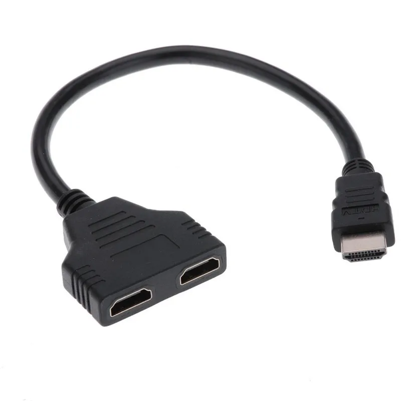 1080P-HDMI-1-to-2-Splitter-Cable-2-Port-Video-Audio-Converter-Cable-Adapter-HDTV-1-Male-in-2-Female-Out-for-HDMI-HD-LED-LCD-TV