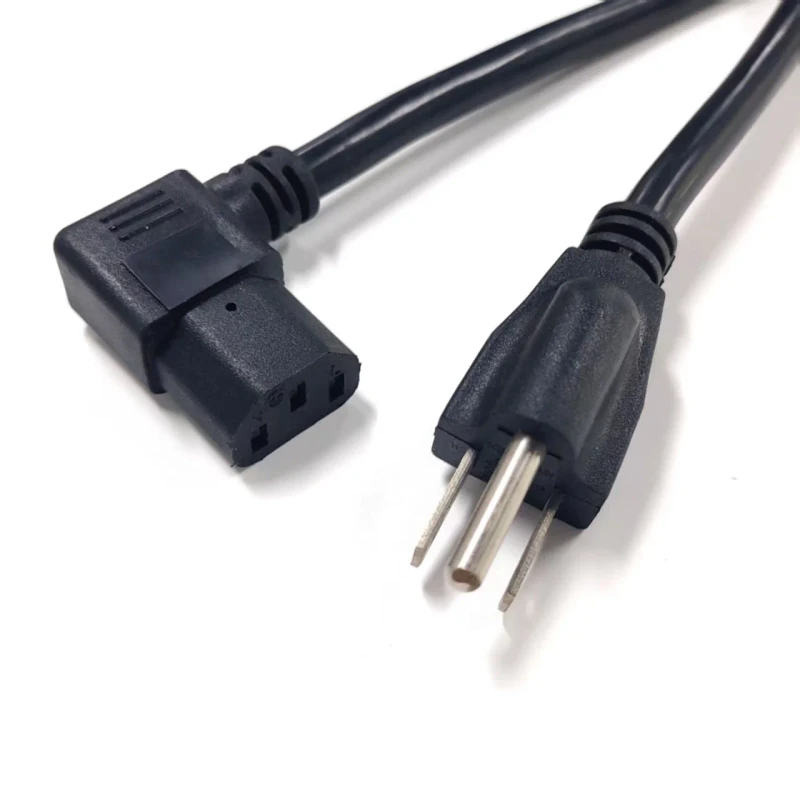 10A-250V-3Pin-US-Plug-NEMA-5-15P-Male-to-Left-Angle-IEC-C13-AC-Power-Extension-Cord-Main-Lead-Supplies-for-Computer-PDU-Servers