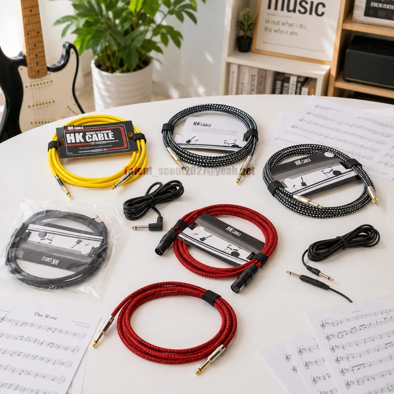 10ft-3M-Guitar-Cable-Oxygen-free-Copper-Shielded-Instrument-Cable-for-Electric-Guitar-Bass-Factory-Direct