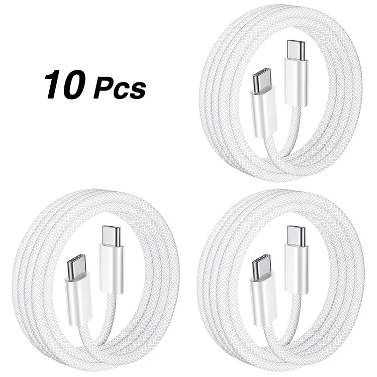 10pcs-PACK-US-Stock-1M-Pd-60W-Nylon-Braided-Charger-Cable-Type-C-to-Type-C-for-iPhone-15-16-17-Fast-Charge-Data-Transfer-Usb-C