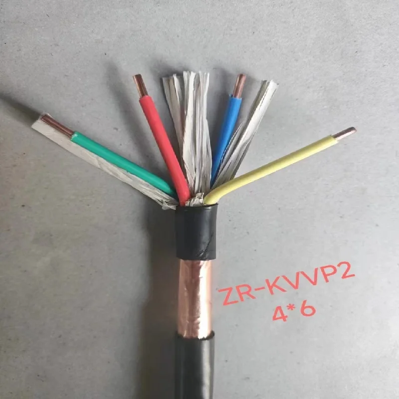 12-Core-Copper-Tape-Shielded-Control-Cable-0.75mm2-450-750V-PVC-Insulated-Stranded-Copper-Conductor