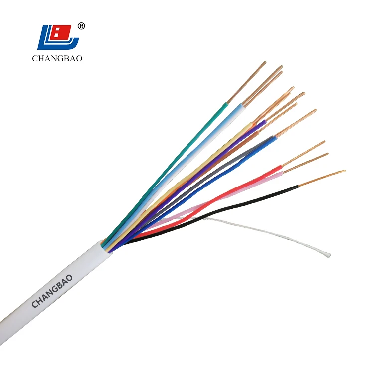 12AWG-16AWG-18AWG-22AWG-2-20-Cores-Shielded-Security-Alarm-Communication-Cable-Multi-Core-Shielded-Security-Alarm-Cable