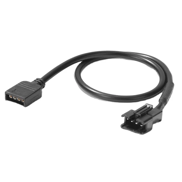 12V-4-Pin-5V-3-Pin-SM-Wire-Line-3-4P-Male-Female-Motherboard-RGB-Adapter-Conversion-Cable-for-PC-Computer-LED-Light-Strip