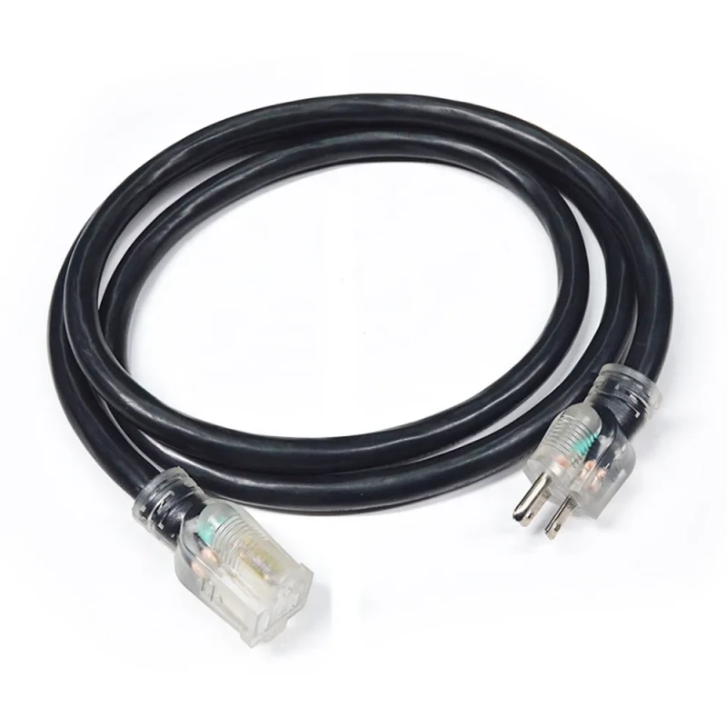 12ft-PVC-100-Copper-Black-NEMA-5-15P-SJTW-Heavy-Duty-125V-15A-Retractable-Outdoor-Extension-Cord-Waterproof-Lighted-End-10-3