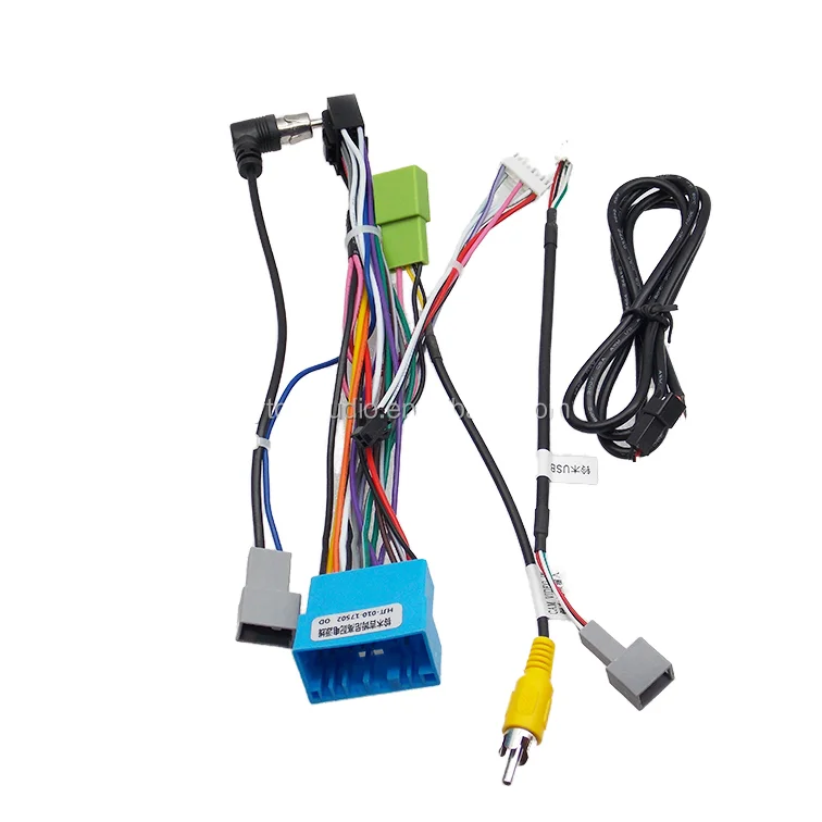 16-Pin-ISO-Cable-Harness-for-SUZUKI-JIMNY-Android-Canbus-Power-Wiring-Connector-Car-Player-Adapter-Audio-Video-Cables