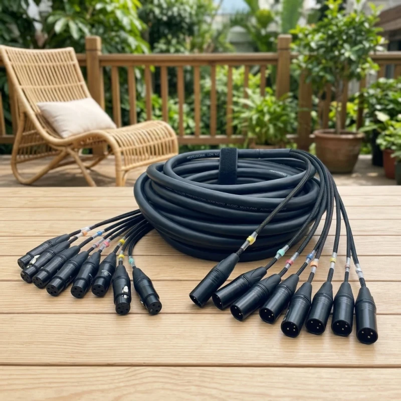 16-Way-Multicore-Cables-XLR-Audio-Cable-16-Channel-Snake-Cables-Stage-Light-Sound-Signal-Transmission-Microphone-Stock