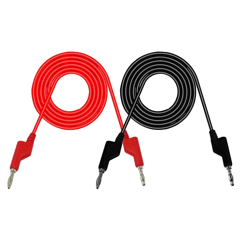 1M-4mm-Banana-Plug-Silicone-Wire-Multimeter-Lead-DCC-Test-Cable-High-Voltage-Durable-Flexible-18AWG