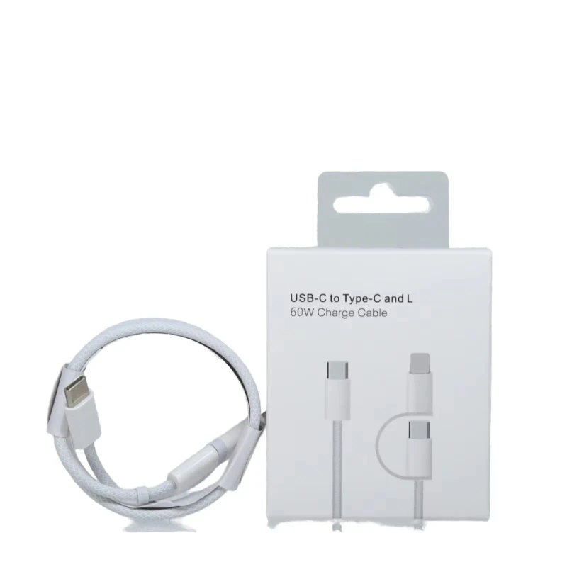 1M-Nylon-Jacket-PD-60W-Fast-Charging-USB-C-to-Type-C-L-2-in-1-Data-Transfer-Cable-for-iPhone-12-13-14-15-16-17