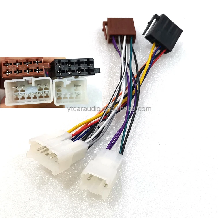 1Pcs-ISO-to-for-Toyota-CD-Radio-Wiring-Harness-Original-Head-Units-Cable-Car-Stereo-Audio-Conversion-Plug-Adapter-Audio-Video