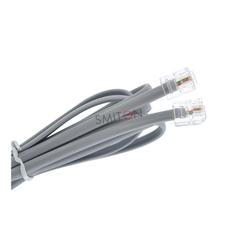 1m-2m-3m-5m-RJ11-6P2C-Telephone-Cable-2-Conductor-Telephone-Line-Wire