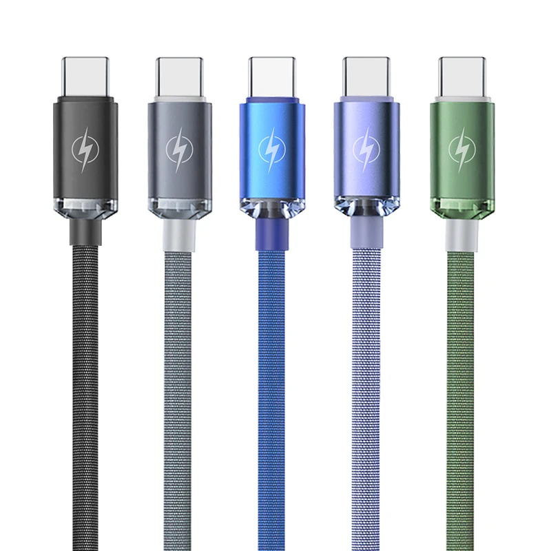 1m-USB-Type-C-Phone-Charger-Cable-PD-27W-65W-100W-Fast-Charging-Data-Cable-Supports-OEM-for-Android