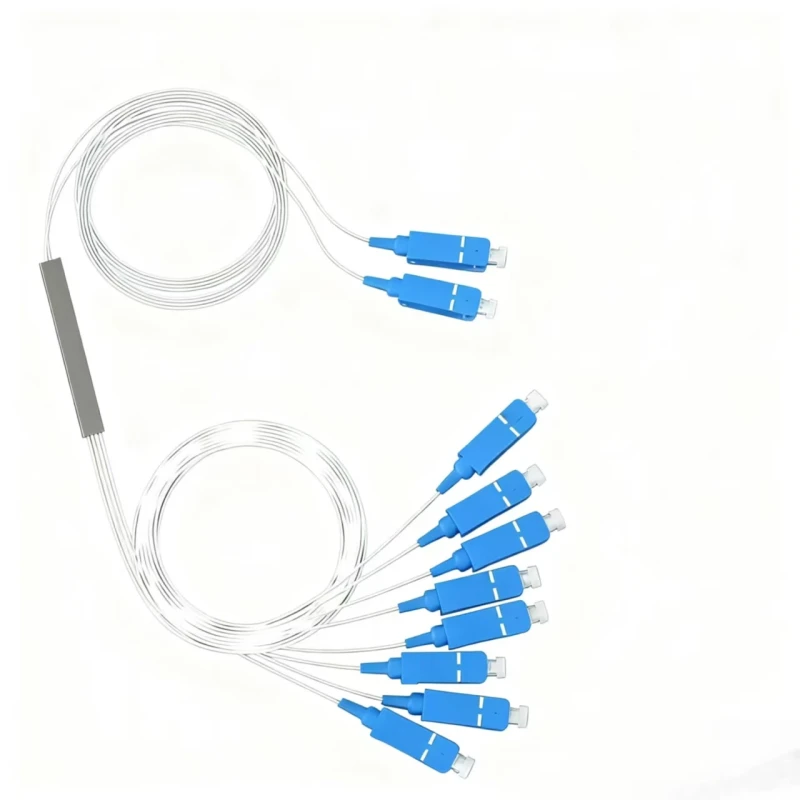 1x4-16-32-Options-Communication-Cables-Telecom-Grade-1x8-Steel-Tube-Type-Micro-PLC-Splitter