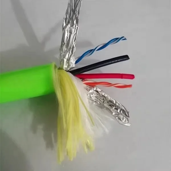2-2.5mm-Cat5e-Stranded-PE-Insulated-Twisted-Pair-Underwater-Neutral-Buoyancy-Umbilical-Power-Network-ROV-Cable
