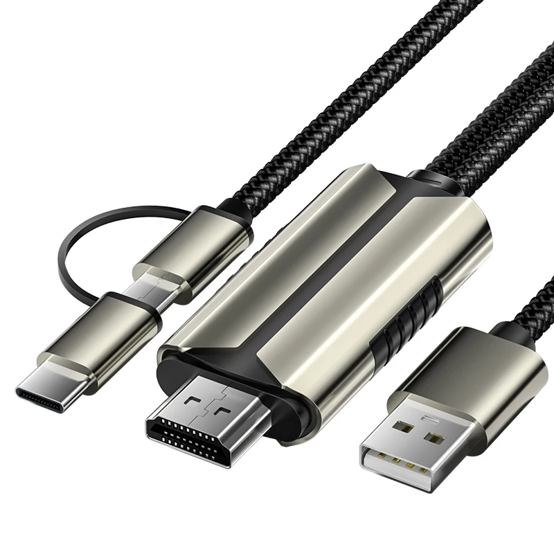 2-in-1-USB-Type-C-Micro-USB-Cable-for-MHL-Adapter-1080P-HD-HDTV-Mirroring-Charging-Cable-for-Samsung-Audio-Video-Cables