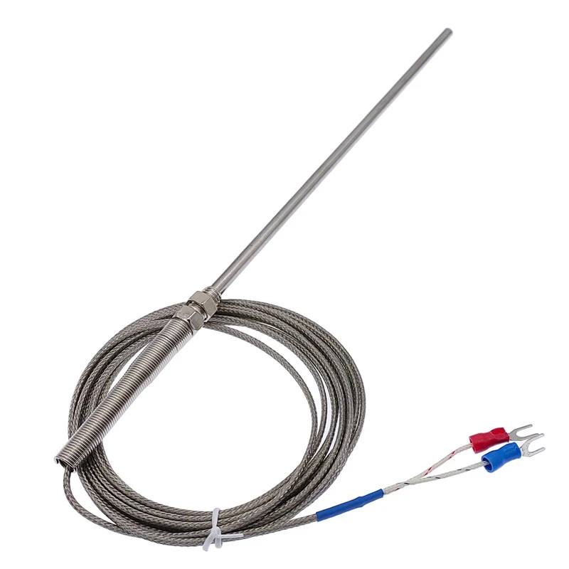 200mm-Probe-Type-Thermocouple-Sensor-K-Type-Temperature-Measuring-Instrument-1m-2m-3m-4m-5m-Cable-Stainless-Steel-Thermocouple
