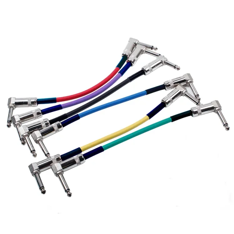 20CM-Audio-Mono-Pedal-Board-Cord-Instrument-Cables-Colored-Effect-Pedal-Guitar-Patch-Cable-Guitar-Effect-Cables