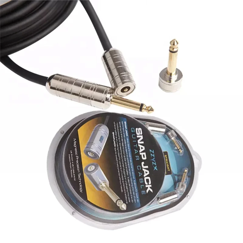 21AWG-Instrument-Guitar-Cables-Stereo-Jack-6.3mm-Mono-Jack-Plug-to-6.3mm-Mono-Jack-Plug-Extension-Audio-Cable