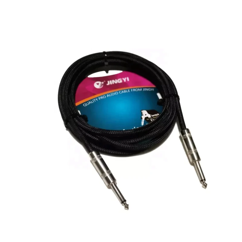 24AWG-20FT-6.10M-Straight-6.35mm-TS-1-4-Jack-Mono-Multimedia-Plugs-XLR-Instrument-Cable-for-Electric-Guitar-Bass-Amp-Keyboard