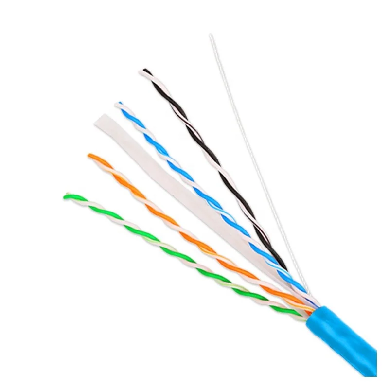 24awg-Bare-Copper-Cat6-LAN-UTP-Cable-Communication-Cables