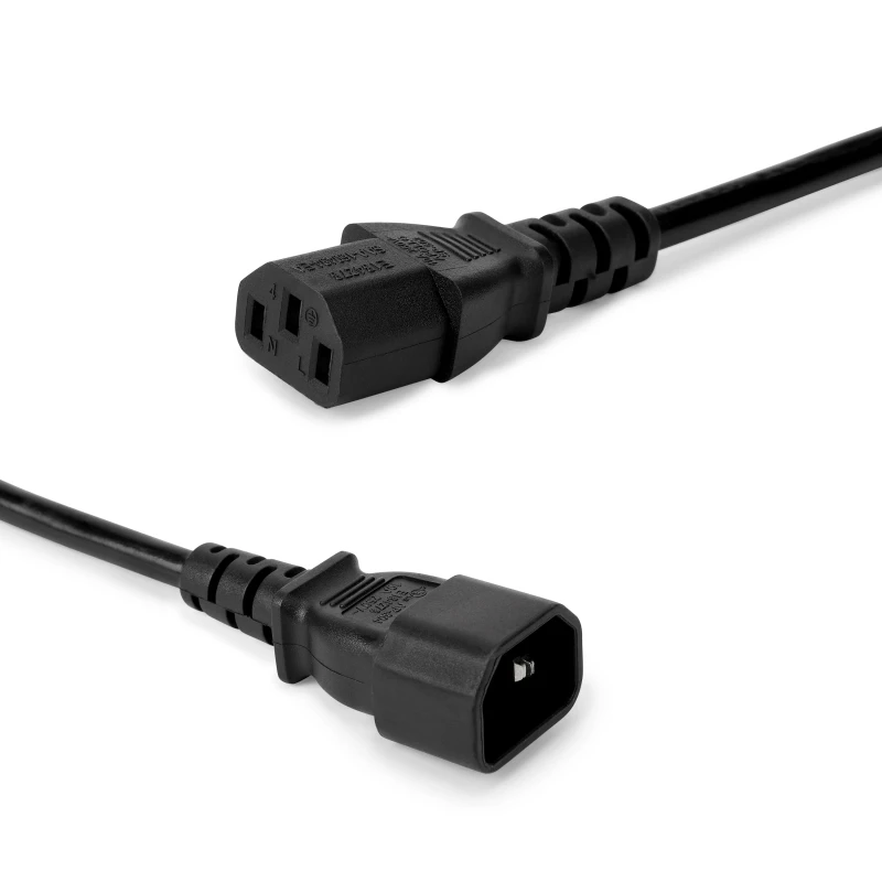 250V-10A-C13-SJT-Wire-Power-Cord-Computer-Extension-Cable-Nema-Plug-IEC-Female-Laptop-Copper-PVC-1.5m-OEM