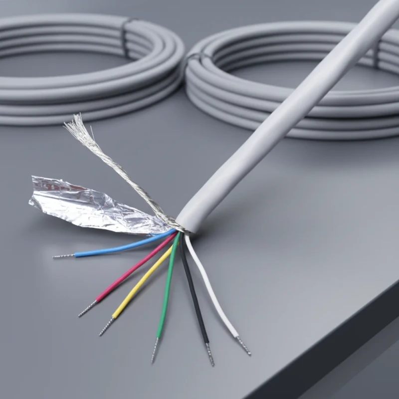 2C-4C-6C-Multi-Core-Cable-18awg-20awg-22awg-24awg-26awg-28awg-Tinned-Copper-Shielded-Control-Cable
