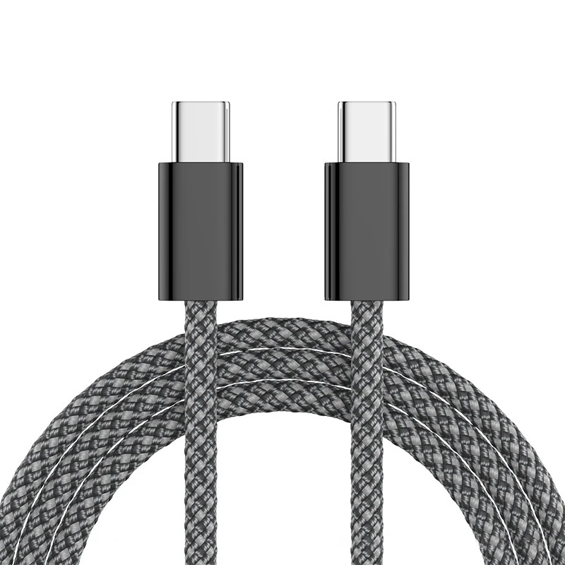 2M-6FT-Braided-Charger-Cable-Type-C-to-Type-C-for-iPhone-60W-Fast-Charging-Data-USB-C-Cable