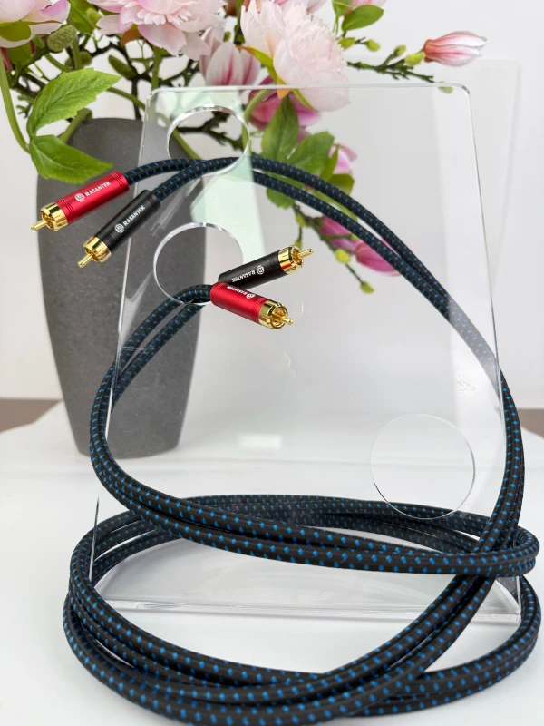 2M-Male-Female-RCA-Audio-Cable-Dual-Lotus-24K-Gold-Plated-Pure-Copper-Hi-Fi-Low-Noise-Durable-PVC-Jacket