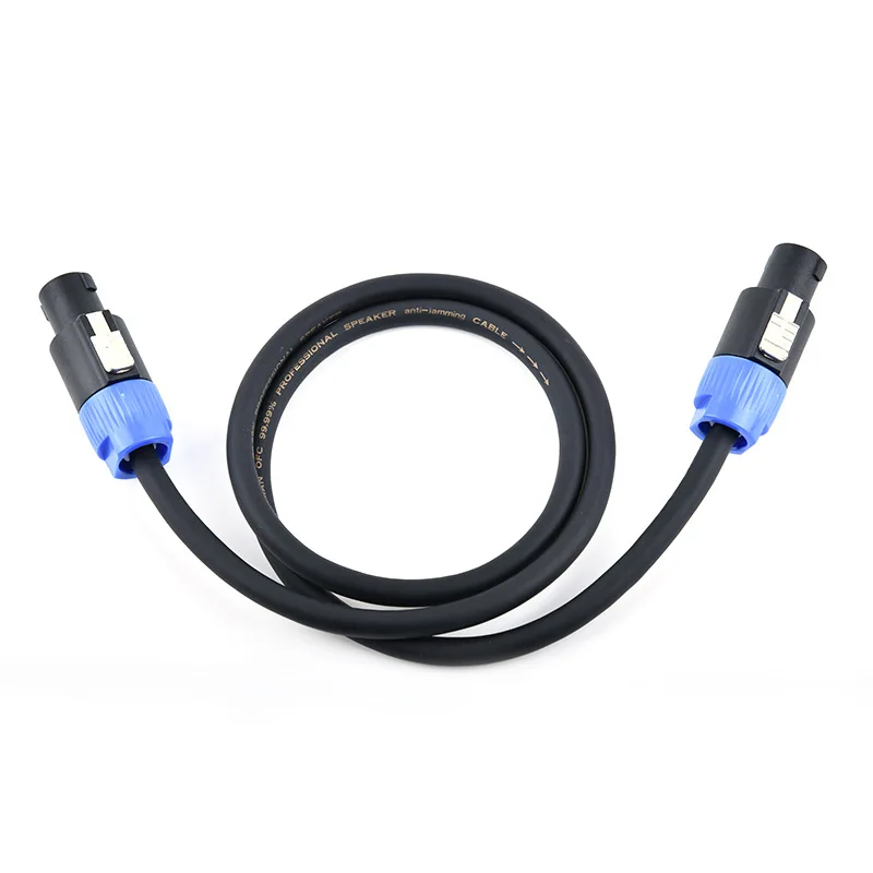 2x2.5mm-OFC-Speakon-to-Speakon-Speaker-Cable-NL4-Twist-Lock-Professional-Audio-Wire-for-Stage-DJ-Amplifier-Subwoofer-System