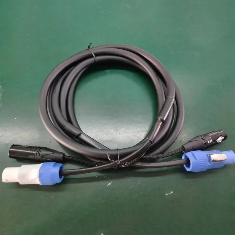 3-1.5-Square-Power-Cord-Microphone-Signal-Cables-with-Fiber-Optic-Cable-DMX512-Made-of-Oxygen-Free-Copper-for-Communication