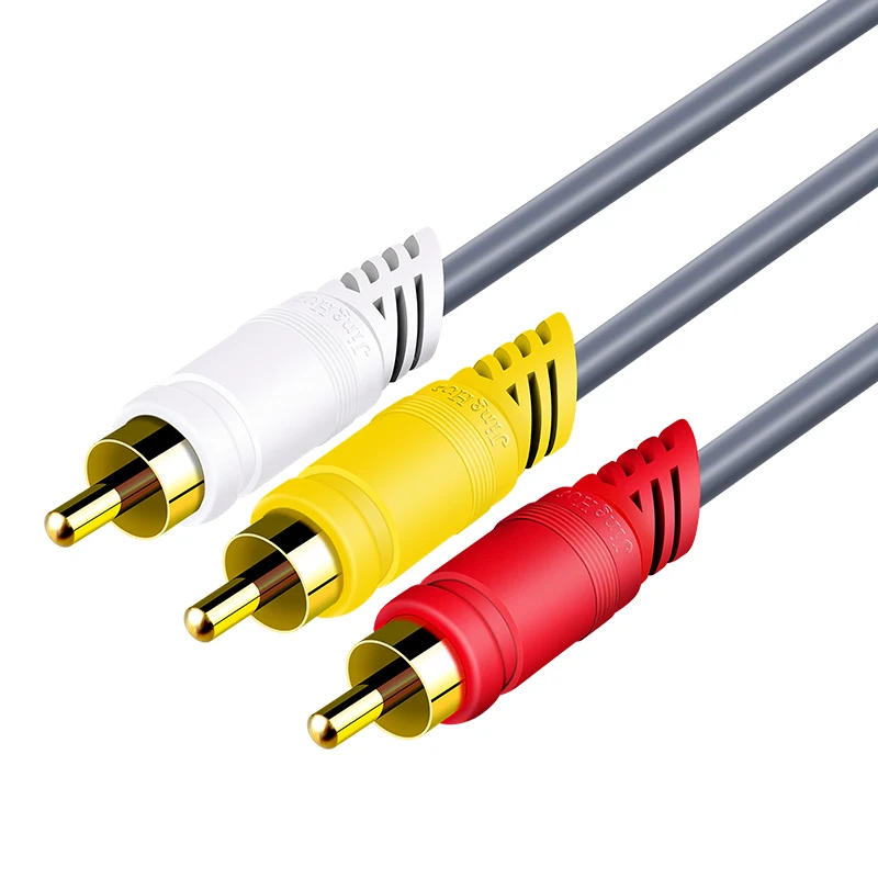 3-Lotus-Audio-and-Video-Cable-3RCA-to-3RCA-Lotus-Cable-6-Head-Video-Cable-DVD