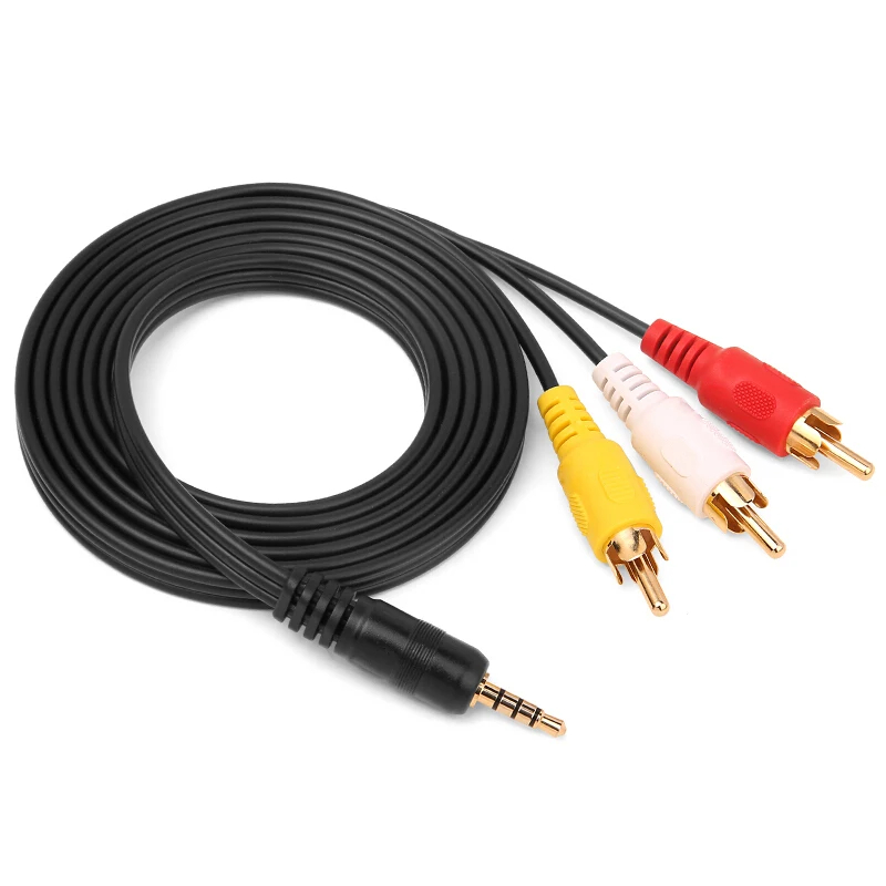3-Piece-RCA-Male-Adapter-Stereo-Audio-Video-Cable-with-PVC-Jacket-1080P-Resolution-Combination-Shielding-for-DVD-Player